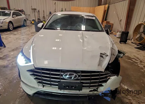 2021 Hyundai Sonata Hybrid из США, поврежденный, VIN KMHL34JJ0MA032087